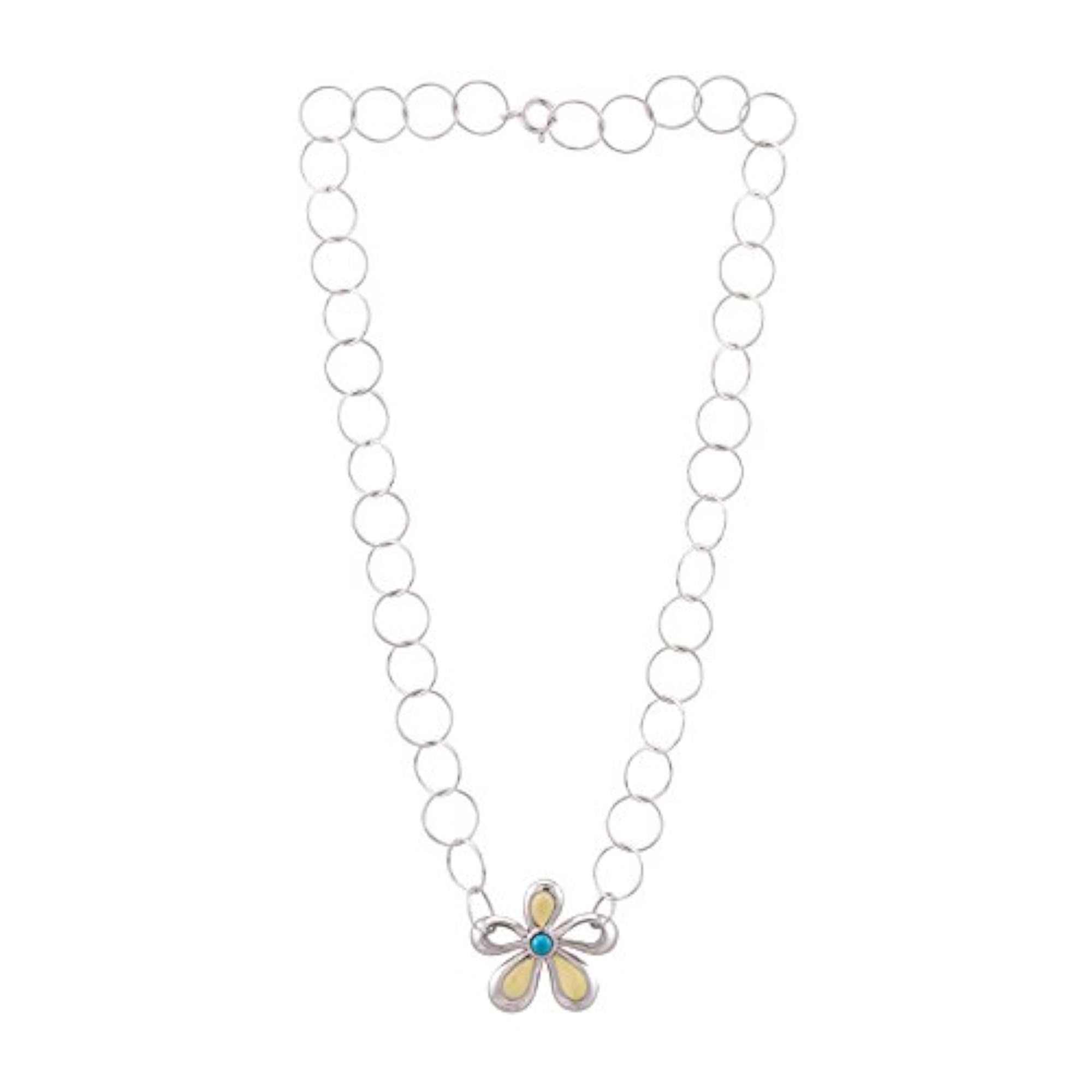 Sterling Silver Necklace for Women, Elegant Design