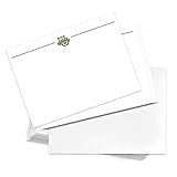 Desert Cactus Marquette University 10 Pack Notecards Stationery Cardstock Golden Eagles MU Includes Envelopes Memo Party Thank You (Notecard 1a)