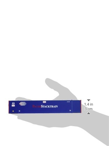 Container 53 Pieds Pacer Stacktrain Walthers SceneMaster Échelle H0 - 7
