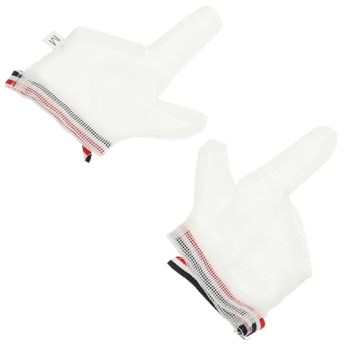 1pair Double Finger Sucking Gloves for Boy Girl Thumb Sucking Prevention Mittens Comfortable Design for Boy Girl Breathable and Flexible Finger Protectors Random Straps for
