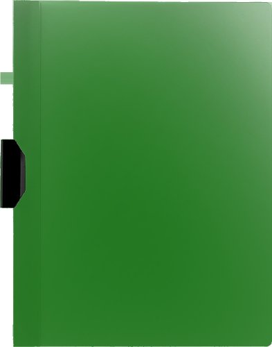 Klemm-Mappe A4, PP, bis 40 Blatt, grün, VE 50 Stück, 1300350