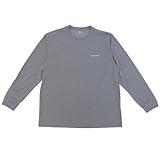 [モンベル] Tシャツ ロンT メンズ 長袖 ウイックロン ロングスリーブT UVカット 1114688 (ダークグレー(DGY) /M)