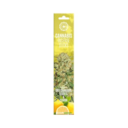 CANNABIS INCENSE STICKS �J���i�r�X �C���Z���X �X�e�B�b�N Lemon and Dry Cannabis ���������h���C�J���i�r�X