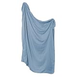 KYTE BABY Rayon Made from Bamboo Muslin Swaddle Blanket, Soft & Breathable, Slate