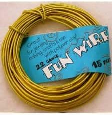 Fun Wire 9ft 22 Gauge Clear Lemon Lime New Name Icy Lemonade