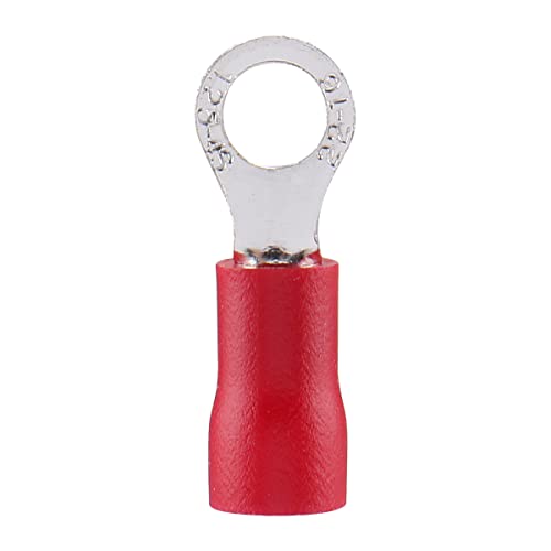 Baomain Red Insulated Ring Wire Connectors #TOP28