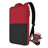 [ZINZ] 17 インチ ラップトップバックパック超薄型拡張可能バッグ バックパック 旅行ビジネス日用バッグ男性と女性のための防雨デイパック，B01RD01