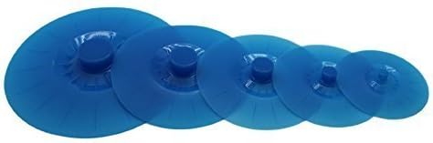 eBeautyUSA Silicone Lids, Blue