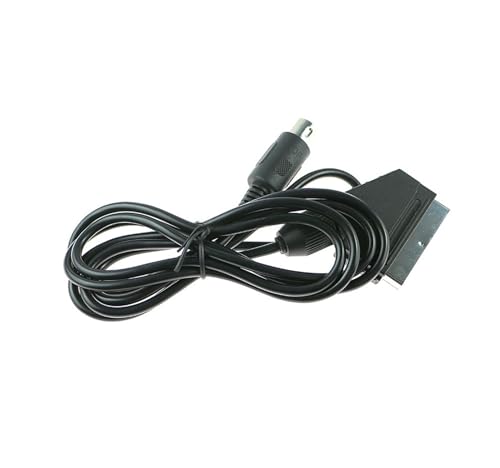 RGB NTSC C-PIN de 1,8 m for Sega Mega Drive 1 MD1, compatible con consola Sega Genesis 1.