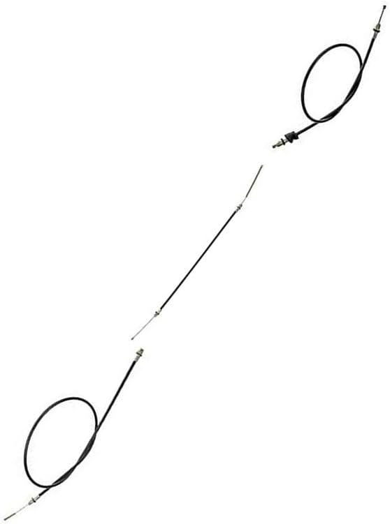 Front Rear Parking Brake Cable Kit for Jeep Wrangler 1991 1992 1993 1994 1995