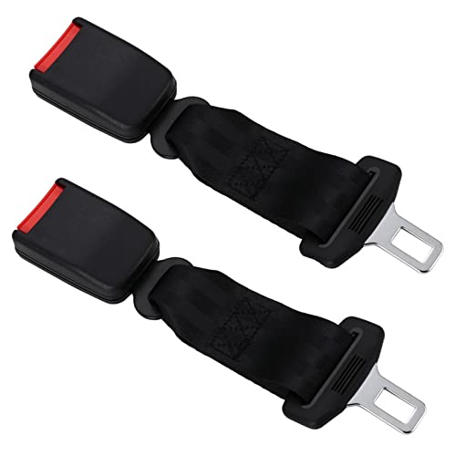 MUWI 23 cm Automobile véhicule siège de Voiture Ceinture de sécurité réglable Fauteuil Roulant Ceintures de sécurité Enfant Universel allongement (Size : 2-Pack)
