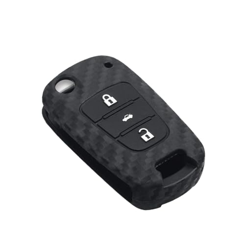 Etui clés télécommande de voiture en silicone 3 boutons Kia K2 K5 Sorento