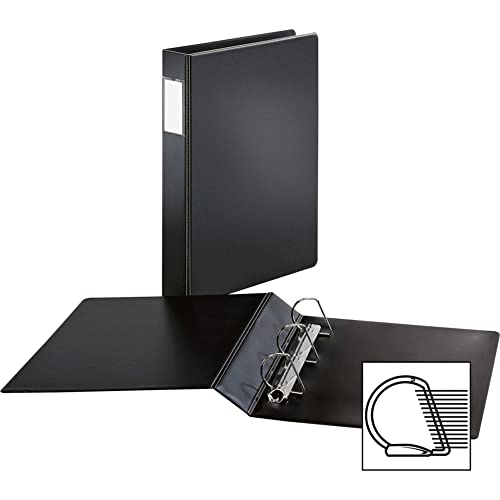 Cardinal® Slant-D® Legal-Size 3-Ring Binder, 2" Rings, 43% Recycled, Black #TOP6