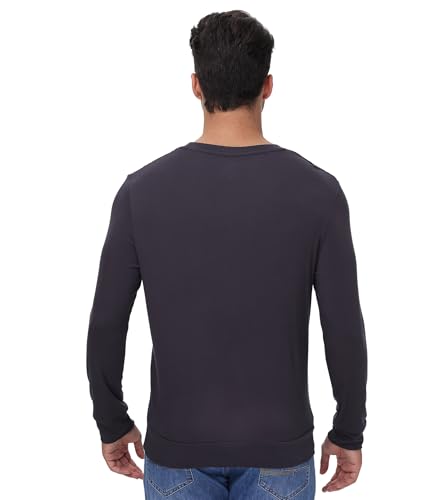 WiWi Pajama Top for Men Men's Lightweight Long Sleeve Tees Crewneck Sweatshirt Loungewear PJs Sleepwear Tees S-XXL2