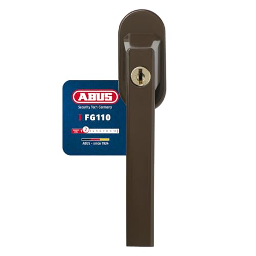 ABUS 592225 - Manilla con cerrojo para ventanas