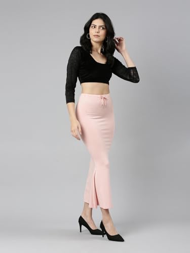 Image of TWIN BIRDS Super Soft Viscose Elastane Fabric Saree Skirt /Shaper /Shapewear for Women