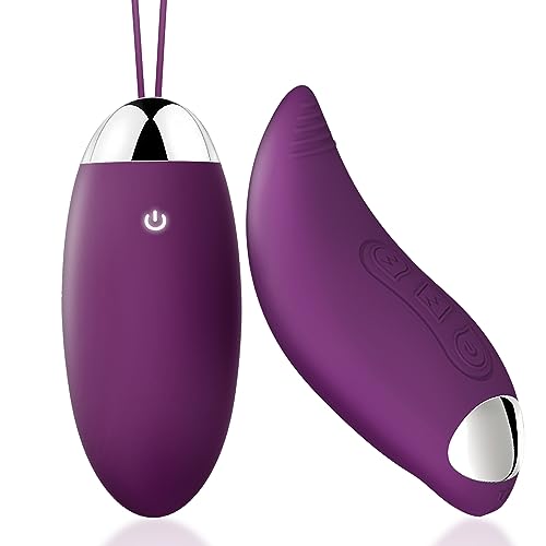 Remote Control Vibrator Dual Motor Vibrating Couple Vibrator - Remote Control Sex Toy for Him and Her, Wearable Vibrator, Long Range, Wireless, Bullet Vibrating Egg