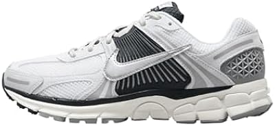 Nike Zoom Vomero 5 Women's Shoes (HV2412-100, White/Armory Navy/Sail/Metallic Silver) Size 10