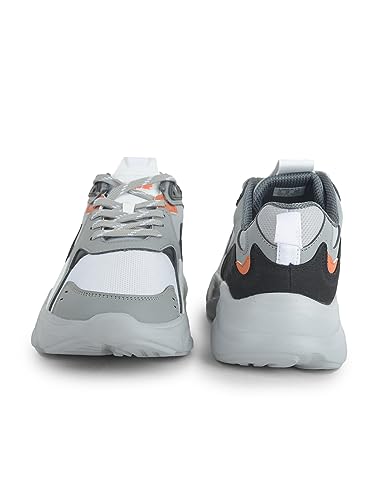 Image of Liberty LEAP7X Brown & White Running Shoes for Men