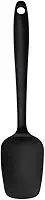 Mimo Style Espátula de Silicone Preto, Material de Silicone Resistente e Flexível, Suporta Temperaturas de Até 220ºC, Prática, Simples e Leve Pesando Apenas 52 Gramas Facilitando o Manuseio
