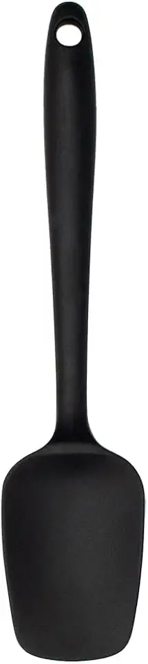 Mimo Style Utensílios Espátula de Silicone, Preto, 21.5 x 5 cm