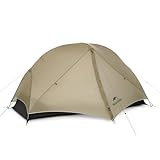 Naturehike公式ショップ テント UL 自立式 Mongar 1人/2人用 ダブルウォール 15Dナイロン 耐水圧1500㎜ 防水 防風 通気性 ソロ デュオキャン 登山 設営簡単 アウトドア グランドシート付き 軽量ギア コンパクト ツーリング ドーム型