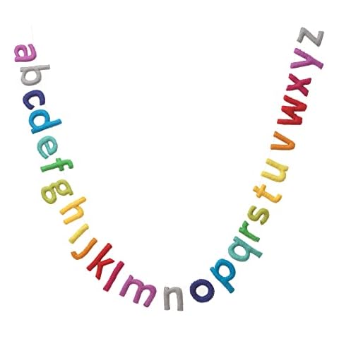 Glaciart One Rainbow Wool ABC Garland Cover