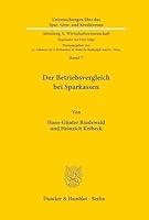 Der Betriebsvergleich Bei Sparkassen 3428001230 Book Cover