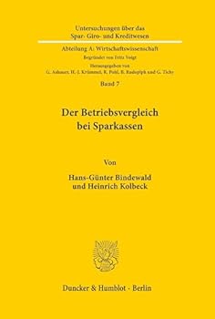 Der Betriebsvergleich Bei Sparkassen
