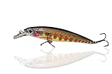 [page_title]-Fränky´s Jerkbait Elegant gepunktet Wobbler Köder Hecht Zander Barsch