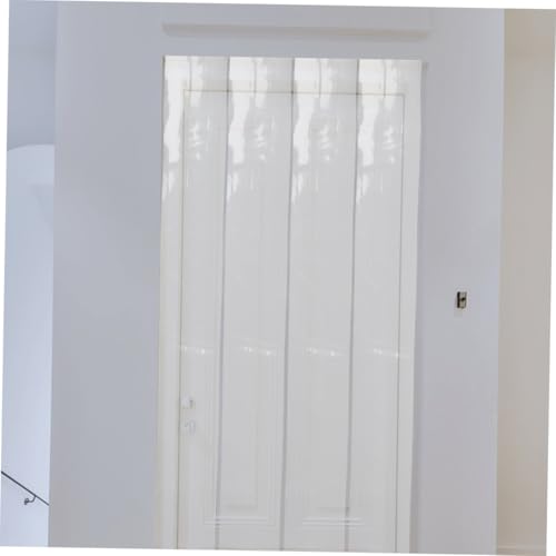 Rideau pour porte anti-vent en plastique transparent isolant - 8