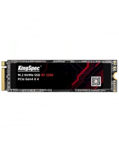 Kingspec Ssd M.2 Nvme 2280 Pcle Gen 4×4, Nvme 1.4 1Tb Xf-1Tb (2280) Compatibile Con Apple