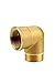 Price comparison product image GARDENA Brass angle with internal and external Threads: Elbow with 42 mm (1 1/4 ") - Thread, For changing The direction Of Pipes / Hoses (7285-20)