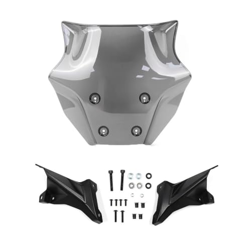 Kit d'écran central MT-07 2025-2026 déflecteur argent structure multi-montage