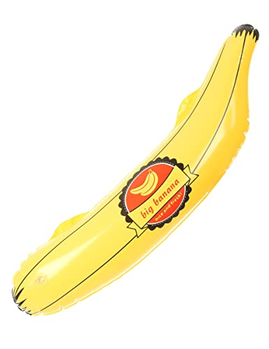 DEGUISE TOI Banana Gonfiabile - Giallo - Taglia Unica