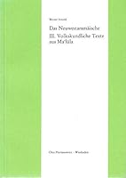 Das Neuwestaramaische: Volkskundliche Texte Aus Maclula 3447031662 Book Cover