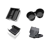 SkyPOOU 6-teiliges Auto-Innenplaner-Set, Hervorhebung der Privatsphäre und zweilagiger Kühlschrank für verstärkte Aufbewahrungseffizienz, ABS-Set