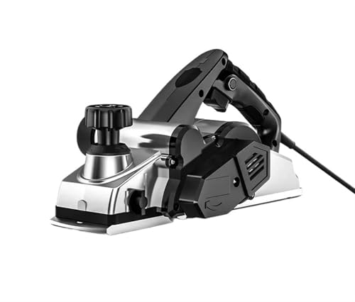 Raboteuse à bois électrique Raboteuse électrique, machine de découpe de bois, multifonctionnelle, petite raboteuse électrique portable, raboteuse à bascule réglable for le travail du bois raboteuse de