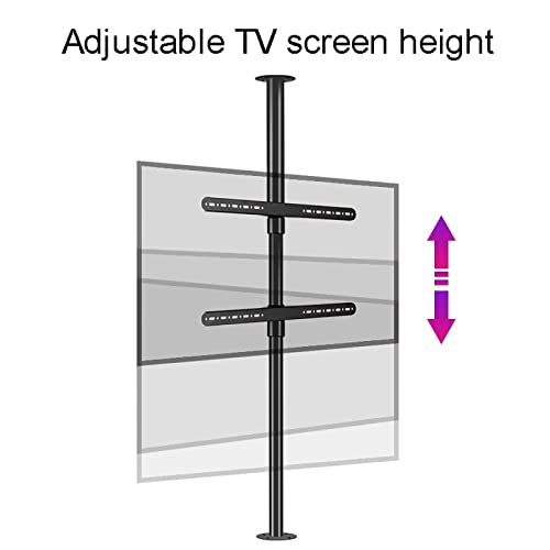 TV LCD rotative à 360 de sol avec support compatible écran LED 32 à 75 pouces - 5