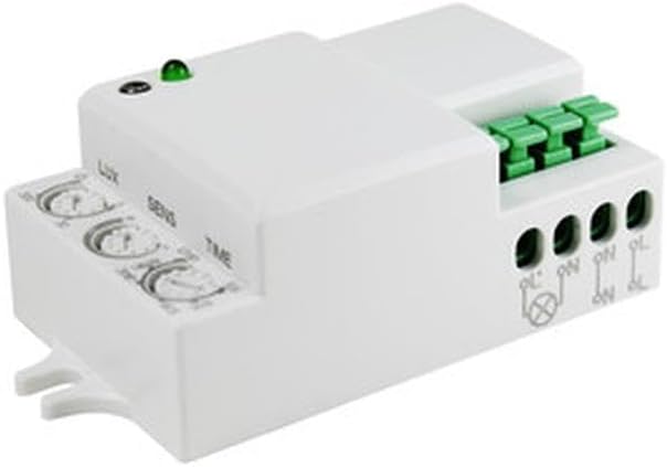 Mini Microwave Motion Sensor – A Compact and efficient Device That ensures Safety When Detecting Motion in Your Coverage Area, Ideal for Indoor and Outdoor use.
