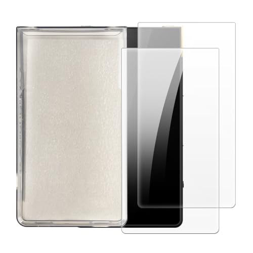 Shantime �P�[�X�{2�����苭���K���X�Z�b�g Sony NW-ZX707 �Ƃ̌݊������� �ϏՌ��J�o�[���S�ʕی�X�N���[���v���e�N�^�[(�u���b�N)