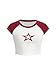 SweatyRocks Tshirt Camo Print Distressed Crop T-Shirt