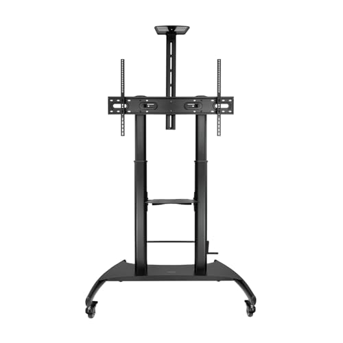 Soporte De Pie Inclinablenivelable Con Ruedas Tooq Fs20404hm b Para Tv De 60 100/ Hasta 100kg - vue 3