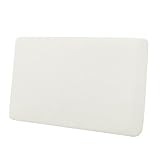 Easy-Going Stretch Loveseat Cushion Cover Sofa Cushion Furniture Protector Sofa Seat Sofa Slipcover Sofa Cover Soft Flexibility with Elastic Bottom(Loveseat Cushion, Cream)