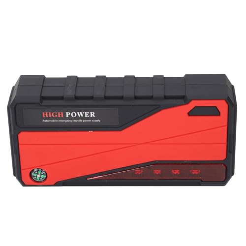 Sxhlseller Zestaw Wzmacniający Akumulator Samochodowy 1000 A Przenośny Podwójny Ekran LCD USB 20000 MAh Rozrusznik Baterii Litowej do 7 L Gazu 5,5 L Silnika Derv, Szybkie ładowanie Zapasowego Banku
