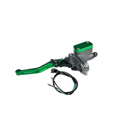 Levier de moto vert pour guidon 22 mm idéal pour vos balades
