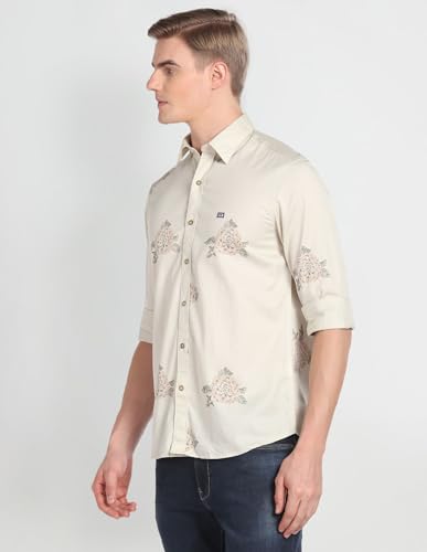 Image of Arrow Men's 100% Cotton Slim Fit Shirt
