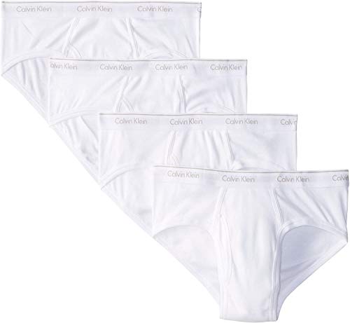 Calvin Klein Men`s Classic Fit Hip Briefs 4 Pack