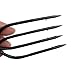 LkyRui Pack of 2 Fishing Harpoon with Gig Gaff Hook Barb 4/5 Prong Fishing Rod Fish Spear Gaffs for Hunting Fish Frog (4-Prong Harpoon)