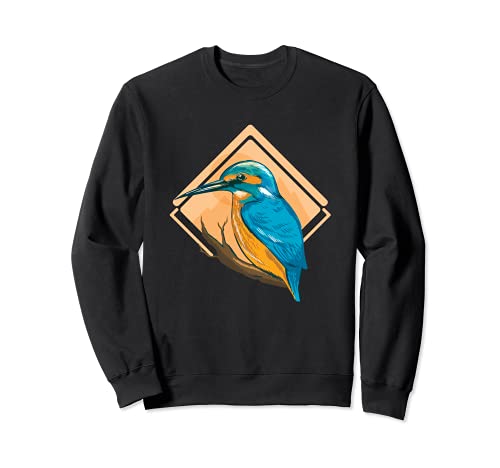King fisher Bird - J'aime les oiseaux et la nature Sweatshirt